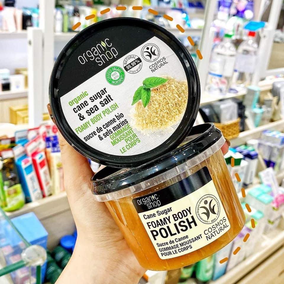 Kem Tẩy Da Chết Toàn Thân Organic Body Scrub