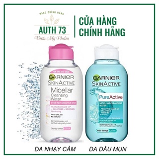Nước tẩy trang Garnier Skin Active Solution Micellaire Tout en 1 (UK) 125ml