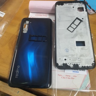 Vỏ realme 6 pro zin có khay sim và khung sườn