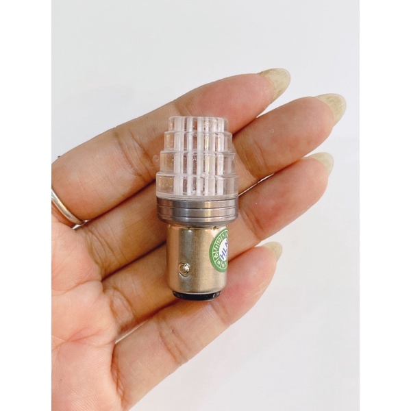 Bóng led sau chớp 7 màu, bóng lái sau đổi màu lắp thông dụng xe Dream, Wave, Winner…