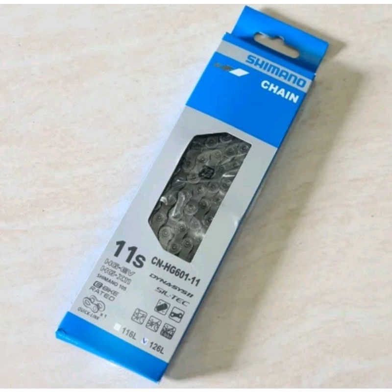 Shimano 11 Tốc Độ HG601. Dây Chuyền 11Sp Splx Xt 105 Ultegra