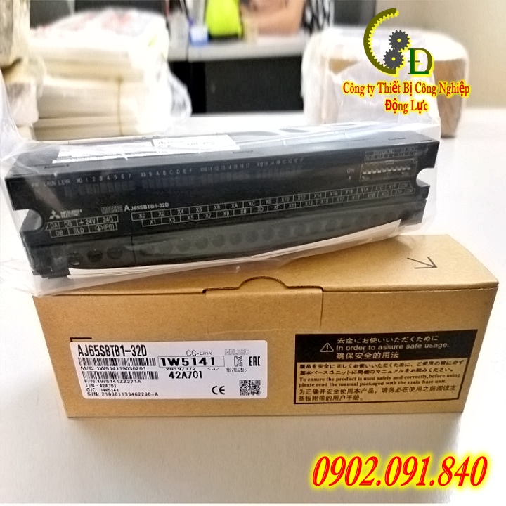 [BH 1 Đổi 1] Module AJ65SBTB1-32D Mitsubishi CC-link input 32-24VDC-7mA-0.2ms ✴️VIP✴️ mô đun liên lạc 32 đầu vào