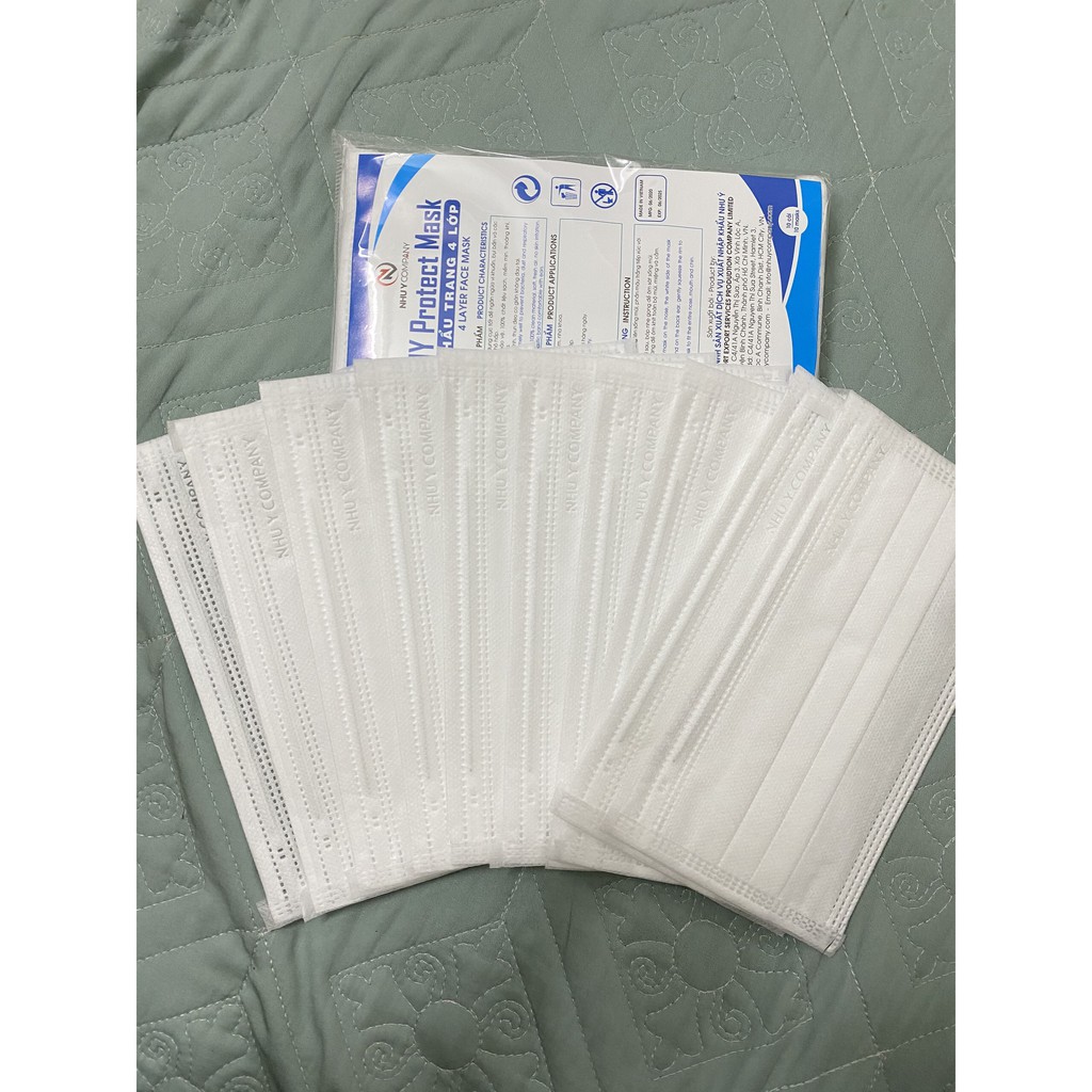 KHẨU TRANG Y TẾ NHƯ Ý 4 LỚP KHÁNG KHUẨN | BigBuy360 - bigbuy360.vn
