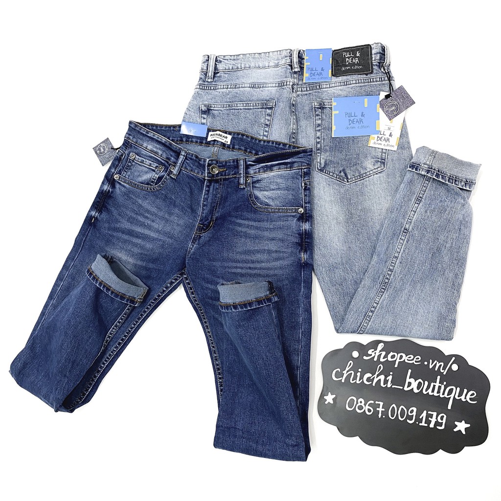 QUẦN JEANS NAM PB SKINNY MÀU CHẤT | BigBuy360 - bigbuy360.vn