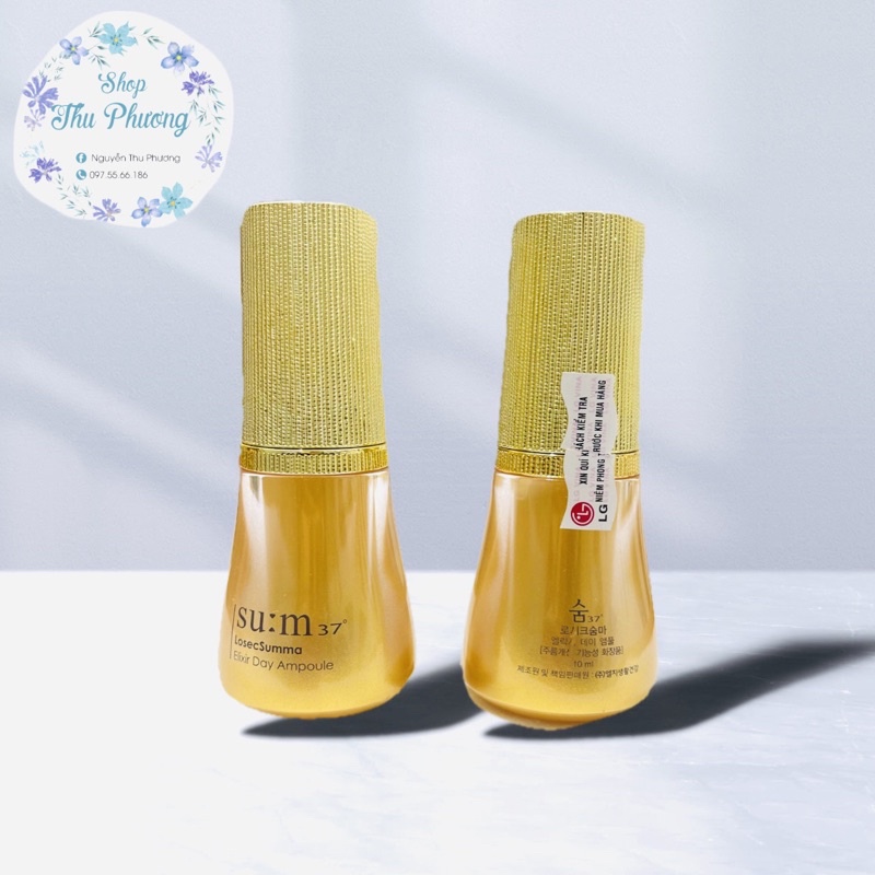 Tinh chất vàng ngày losec summa 10ml ( tách set )