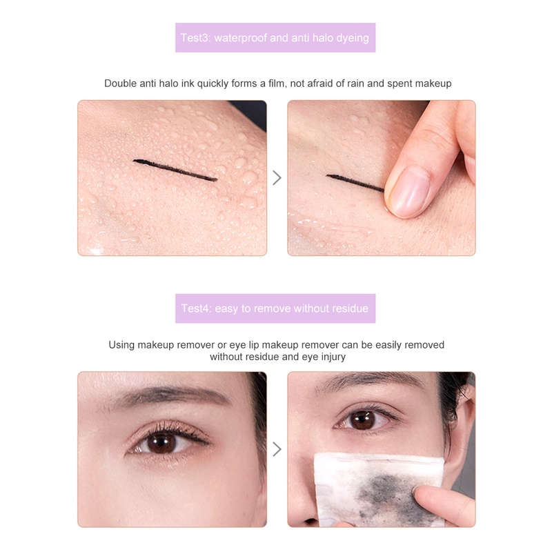 Còn Hàng Lameila Thông Minh Glamour Bút Kẻ Mắt Người Mới Phụ Nữ Không Bị Nhòe Sơ Khai Li Bút Không Dễ Dàng Để Decolorize 824 Cá Tuyết