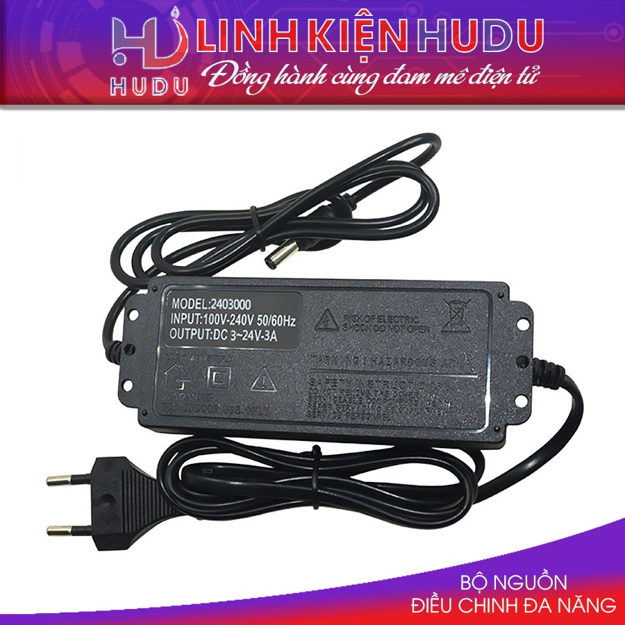 Bộ Nguồn Điều Chỉnh Từ 3v-24v 3a-72a