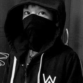Áo khoác Alan Walker BiG Size tặng khăn che mặt