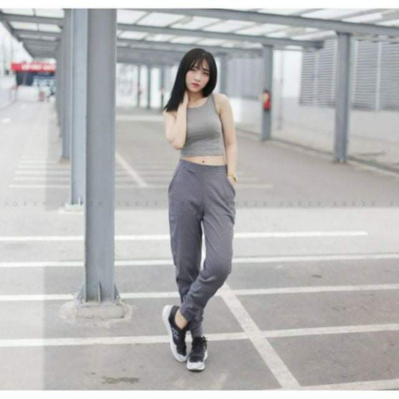 ❤️FREESHIP❤️Quần jogger nam nữ bo gấu vải len tăm - Hàng chất lượng - mặc ở nhà, đi chơi, tập thể thao