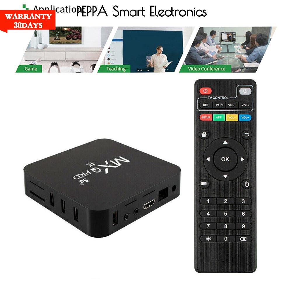 Hộp Tv Thông Minh 4g + 64g Mxq Pro 4k 5g 1g 8g Rk3229 Quad Core Android 7.1 Mxqpro / 5g