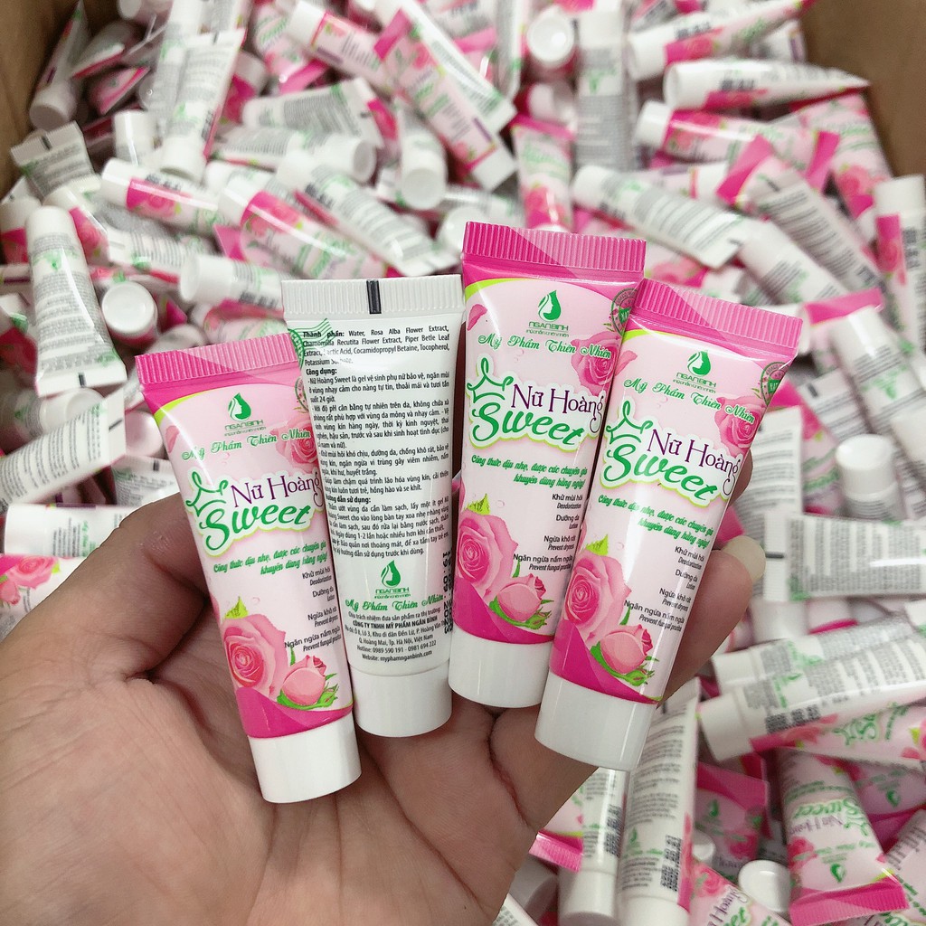 (Mẫu 10gr) Nữ Hoàng Sweet, Dung Dịch Vệ Sinh Phụ Nữ | BigBuy360 - bigbuy360.vn