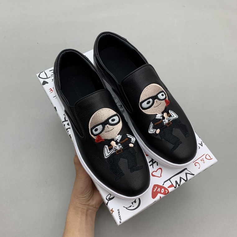 Giày Slipon DG dân chơi súng bắn tim LA 2022 on web fullbox size 38-44