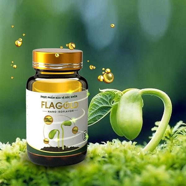 Mầm đậu nành nano flagold - Tăng kích thước vòng 1 - Cân bằng nội tiết tố