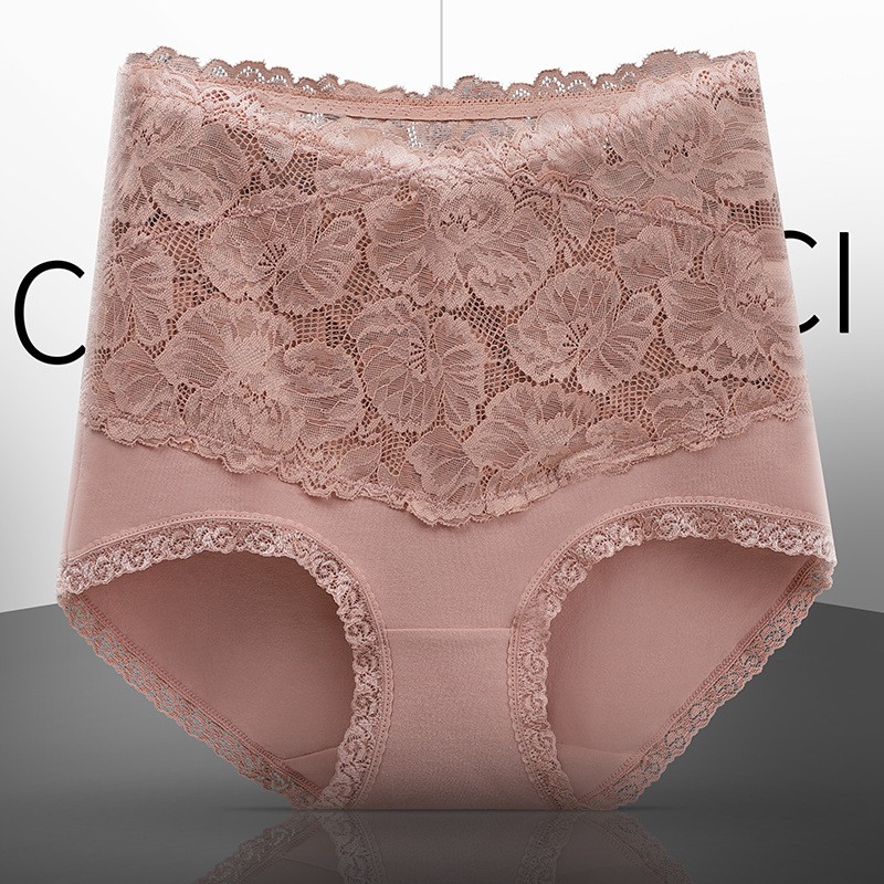 Quần Lót Nữ 🍀 Lẻ = Sỉ 🍀 10.Quần Lót Nữ Cotton Cạp Cao Pha Ren Bán Lố 10 Q | BigBuy360 - bigbuy360.vn