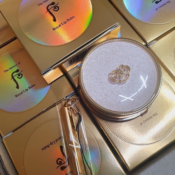 [HÀNG HOT] Hũ Son dưỡng môi whoo không màu - Whoo Royal Lip Balm (Whoo Gong Jin Hyang Mi Royal Lip):