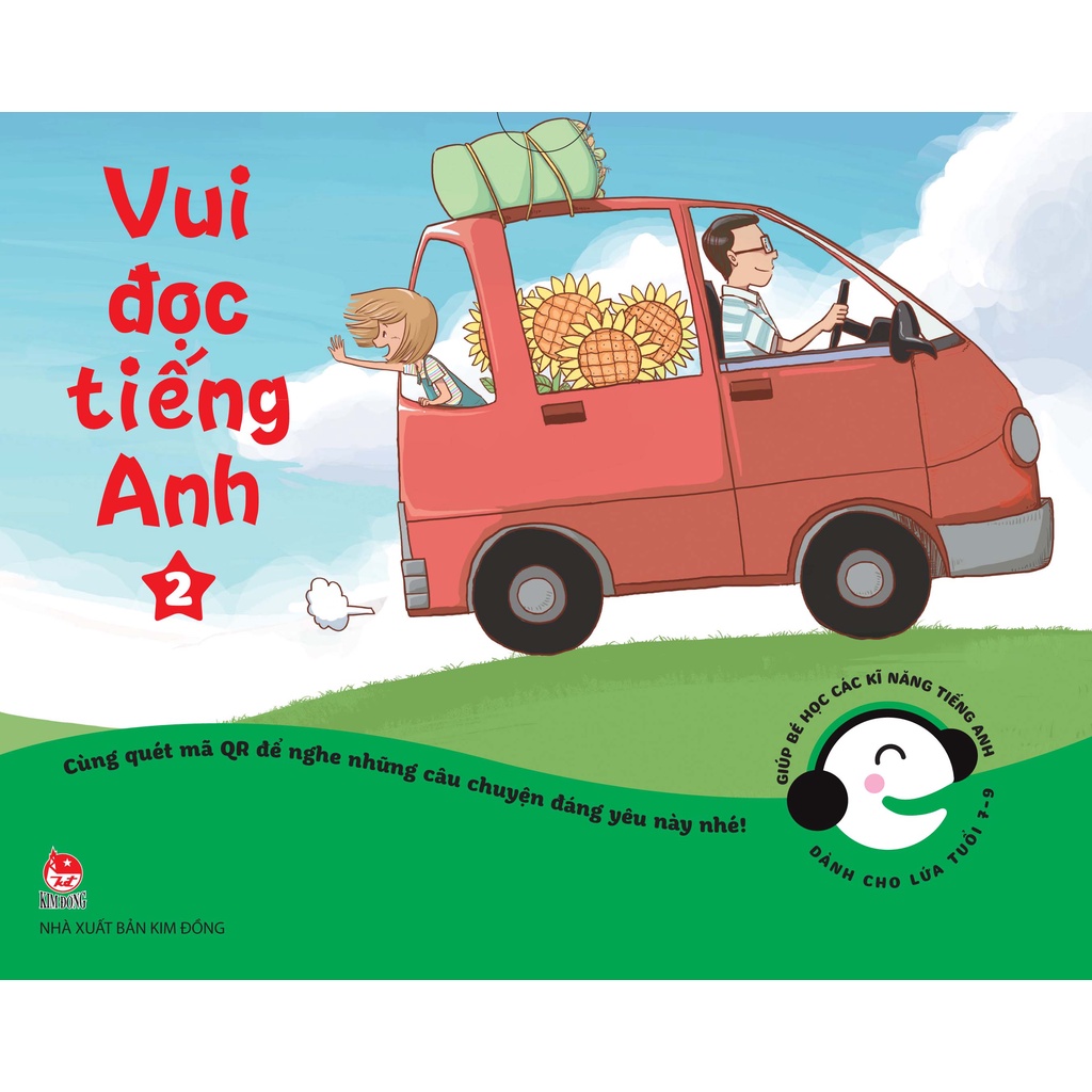 Bộ sách - Vui Đọc Tiếng Anh_Giúp Bé Học Các Kĩ Năng Tiếng Anh_Dành cho lứa tuổi ( Boxset 10 cuốn )
