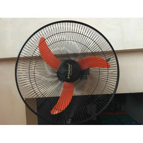 Quạt treo tường công nghiệp Vinawind Điện Cơ Thống Nhất Cánh Cam 450-ĐM / 400E-Đ / 300E-Đ Điều chỉnh 2 dây