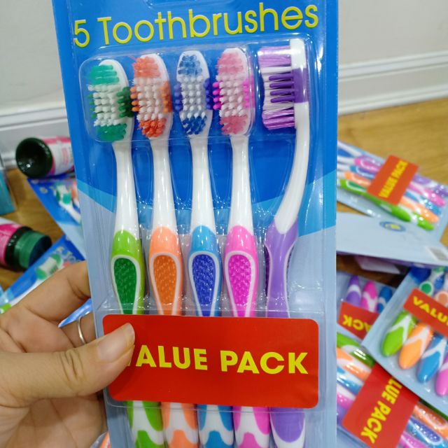 Combo 5 bàn chải úc