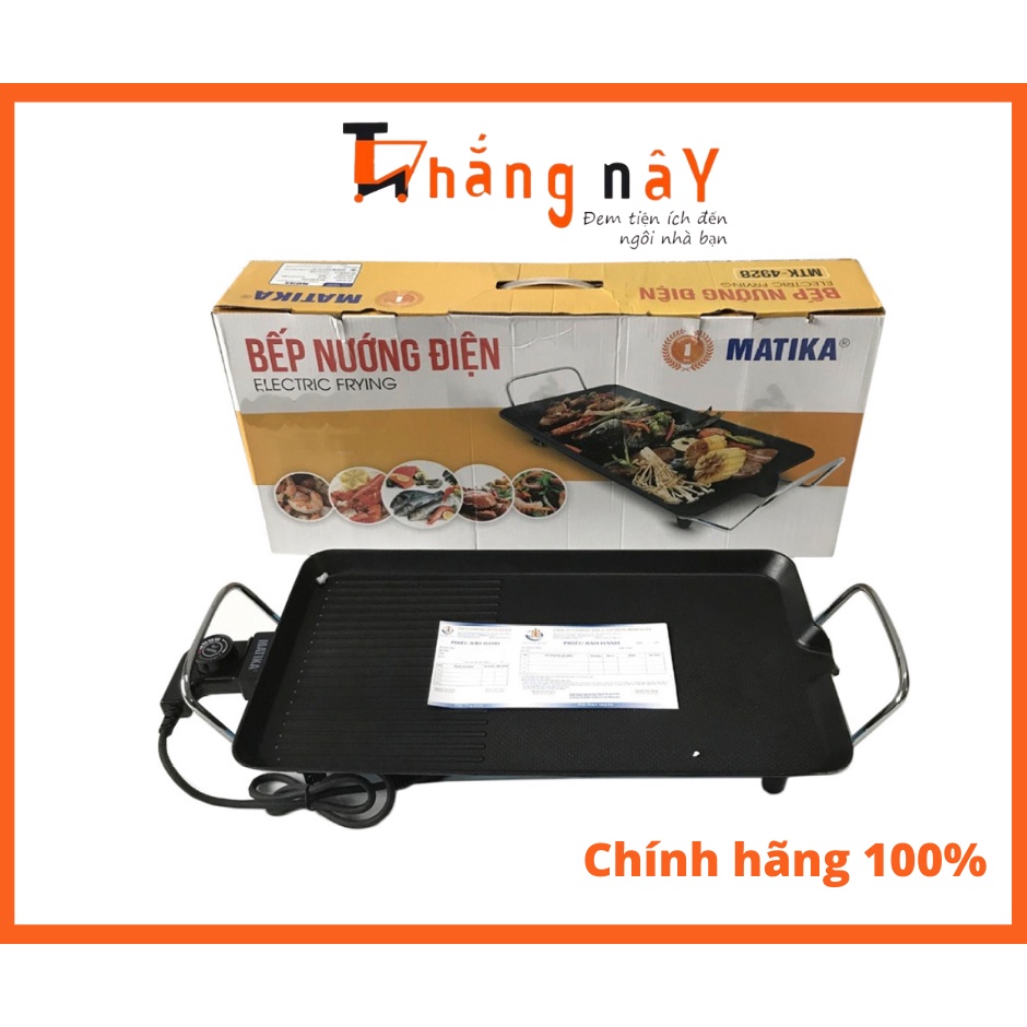 [Mã ELHADEV giảm 4% đơn 300K] Bếp Nướng Cao Cấp Matika MTK-4928