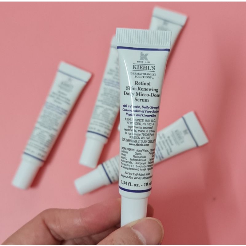 [10Ml]Serum Tái Tạo Trẻ Hóa Da Kiehls Retinol Micro Dose
