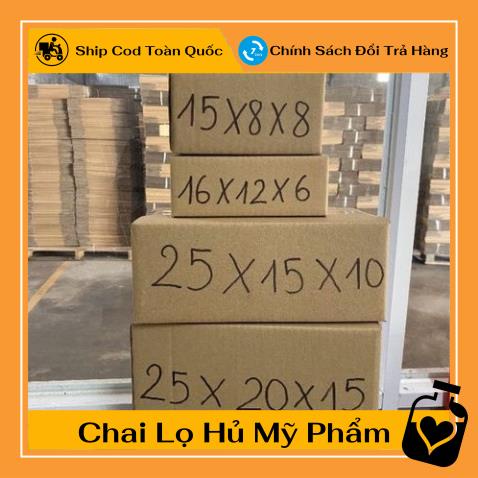 [TOP GIÁ RẺ] [16x12x6] Thùng Hộp Carton Đóng Gói Hàng ,Xưởng Chai Lọ