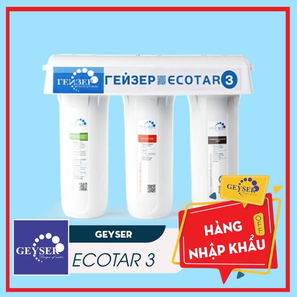 Máy Lọc Nước Nano Geyser Ecotar - Nhập Khẩu Nga 100%