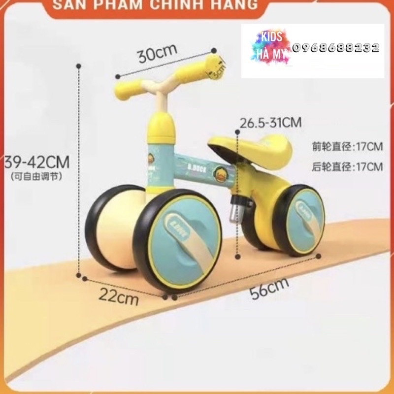 Xe chòi chân, thăng bằng, tập đi HÀNG CHÍNH HÃNG PHC-DUCK hàng cao cấp loại 1