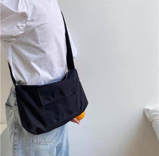 TÚI ĐEO CHÉO VẢI CANVAS NỮ