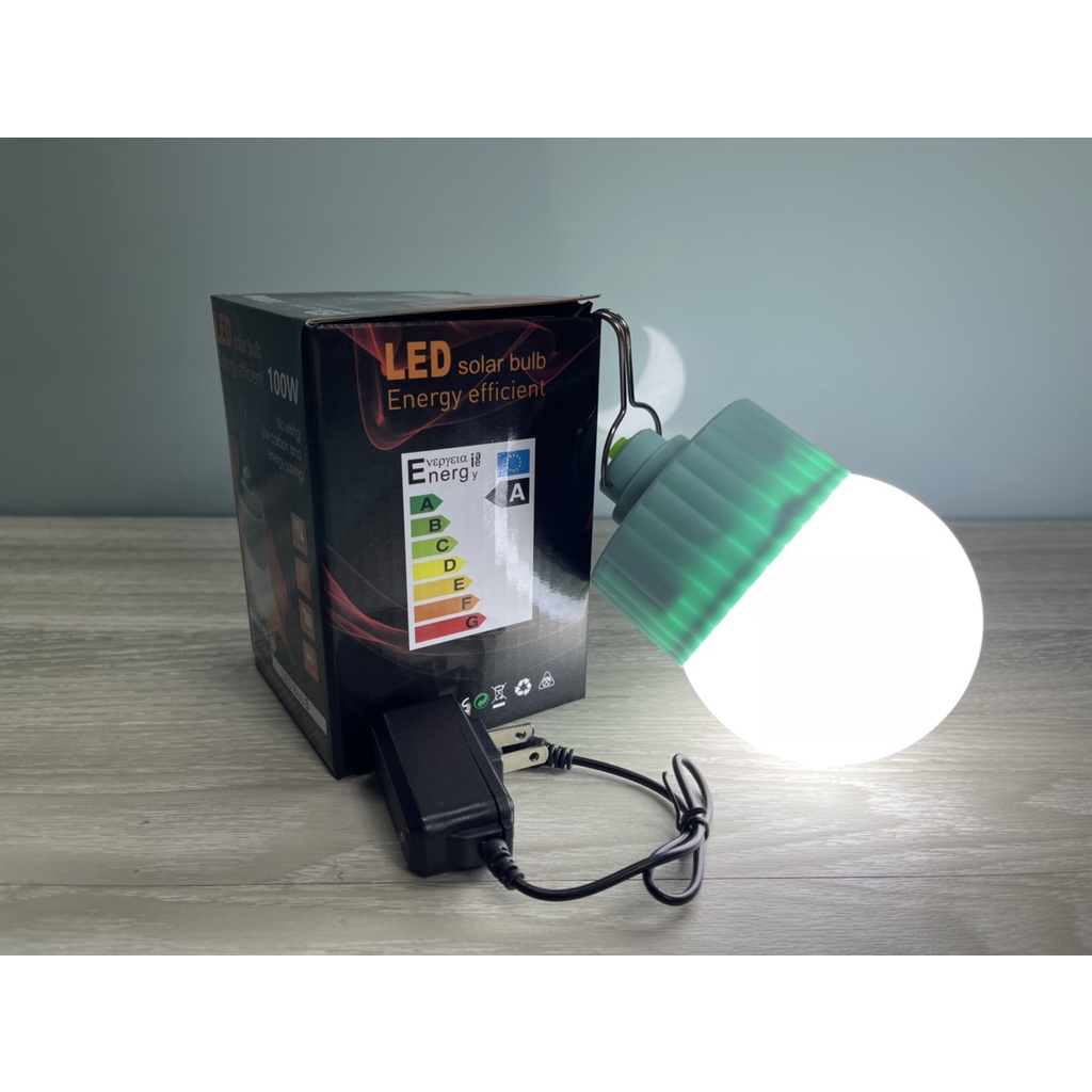 Đèn led tích điện 100 W - Đèn Trụ Treo NLMT Chính Hãng - Bảo Hành 1 Đổi 1 Trong 12 Tháng - Cam Kết Sản Phẩm Như Hình