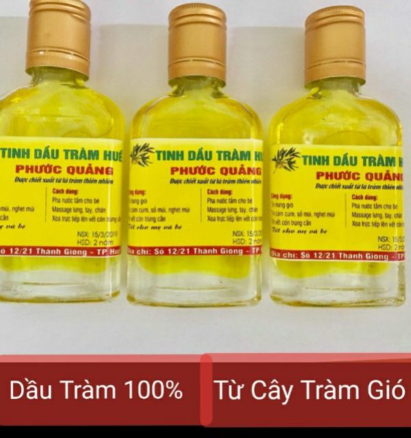 Dầu Tràm Phước Quảng Huế Loại Tốt tn