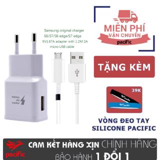 Bộ Sạc Nhanh Cho Samsung Galaxy J2, J3, J4, J5, J6, J7 Prime Pro LTE + Tặng Que Chọc Sim Pacific