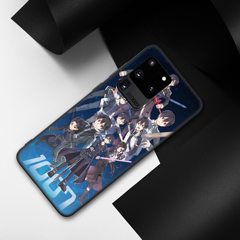 Samsung Galaxy J2 J4 J5 J6 Plus J7 J8 Prime Core Pro J4+ J6+ J730 2018 Casing Soft Case 119LU Sword Art Online mobile phone case