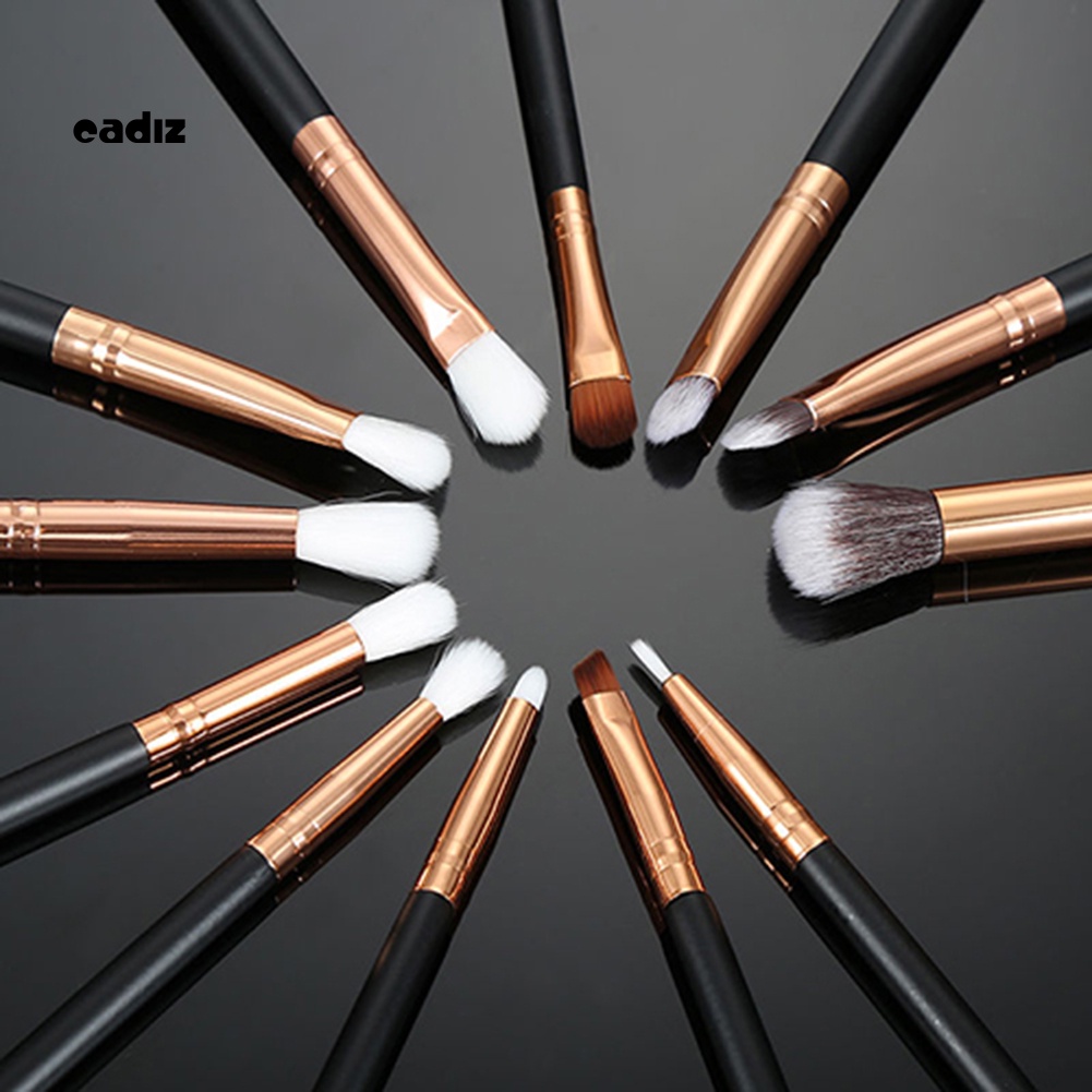 Bộ 12 Cọ Trang Điểm Chuyên Nghiệp