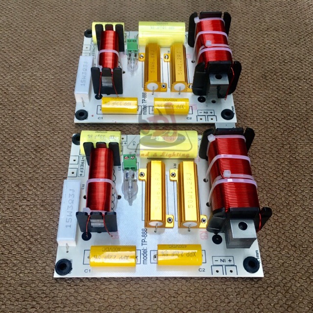 Mạch phân tần loa full đơn  Array TP 888 02 cái thích hợp cho dòng loa bass treble từ neo, dùng cho các dòng loa