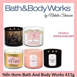 [LINK 2/3 - ĐỦ MÙI] Nến Thơm Bath and Body Works 411g