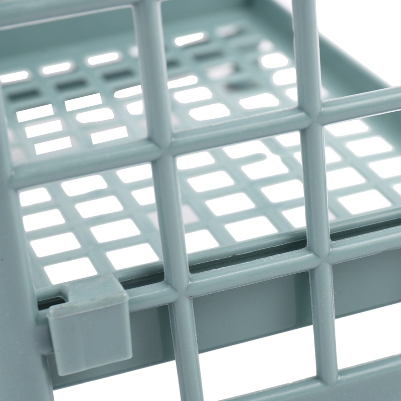 Kệ Nhựa 2 Tầng Đựng Đồ Dùng Nhà Tắm Màu Xanh Dương Phong Cách Bắc Âu