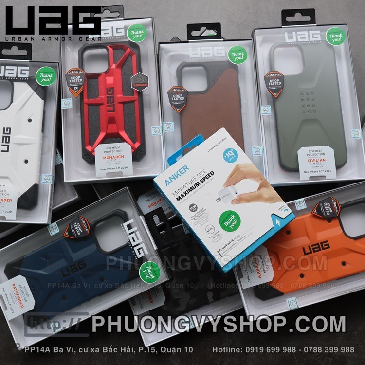 [Quà tặng] Ốp UAG Monarch chính hãng (iPhone 12 ProMax, Galaxy Note 20 Ultra, S21 Ultra..)