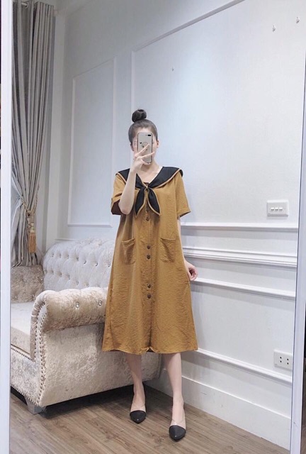 Đầm form suông bigsize