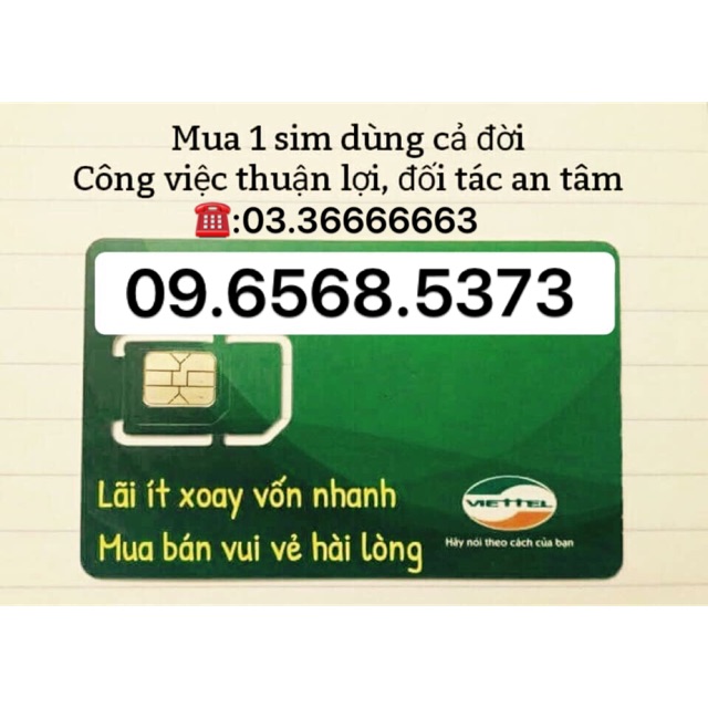 📱sim 10 số viettel số chọn 096 đuôi gánh