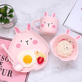 Set 4 bộ đồ ăn cute