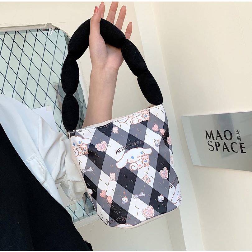 Túi vải Họa Tiết Hoạt Hình Đáng Yêu Phong Cách Hàn Quốc Thời Trang Cho Nữ 2022