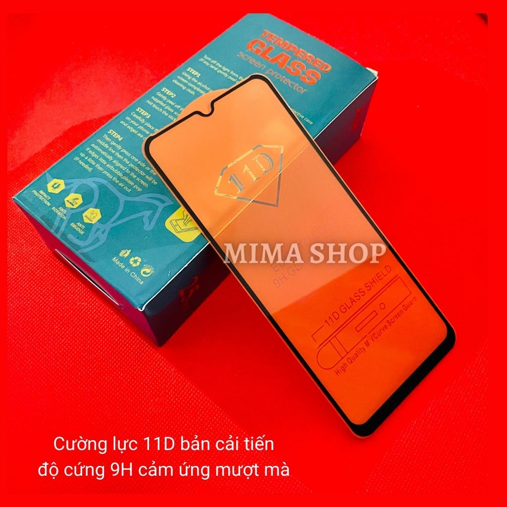 Kính cường lực Xiaomi Redmi Note 7/Note 7s/Note 7 Pro Full màn cao cấp Độ cứng 21H siêu mượt chống bám vân tay [MIMA]