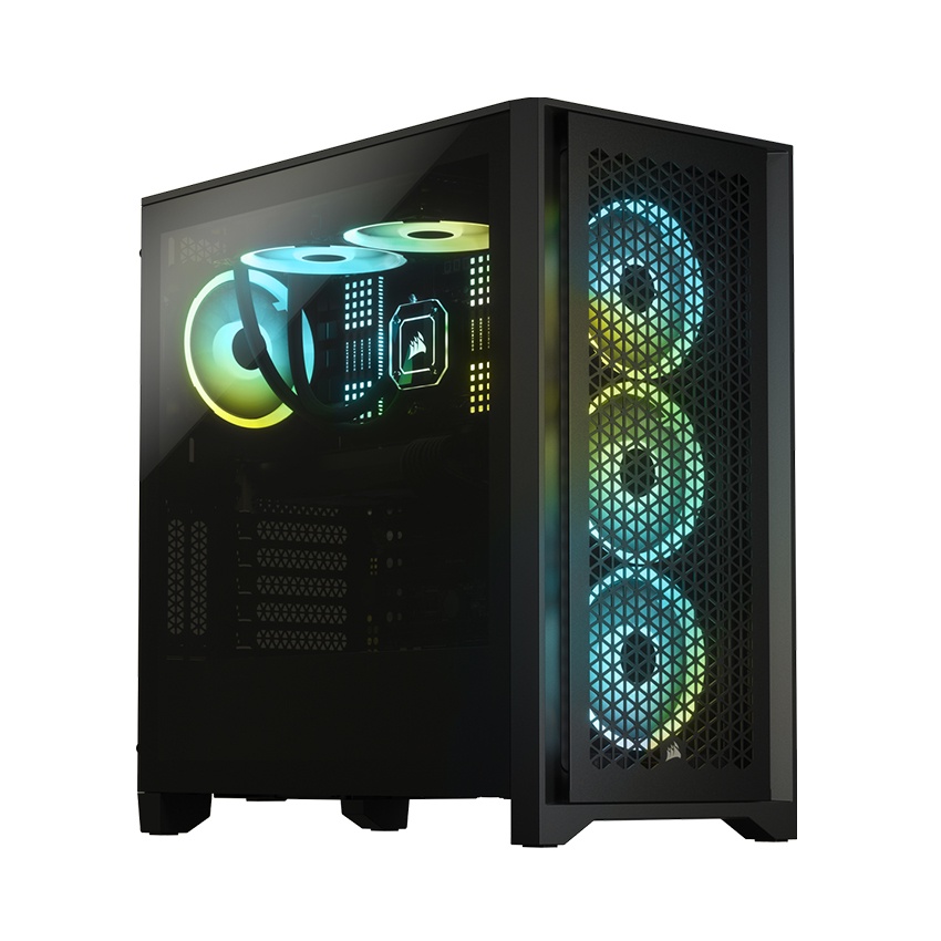 Vỏ case Corsair 4000D Airflow / TG Black, White Hàng chính hãng