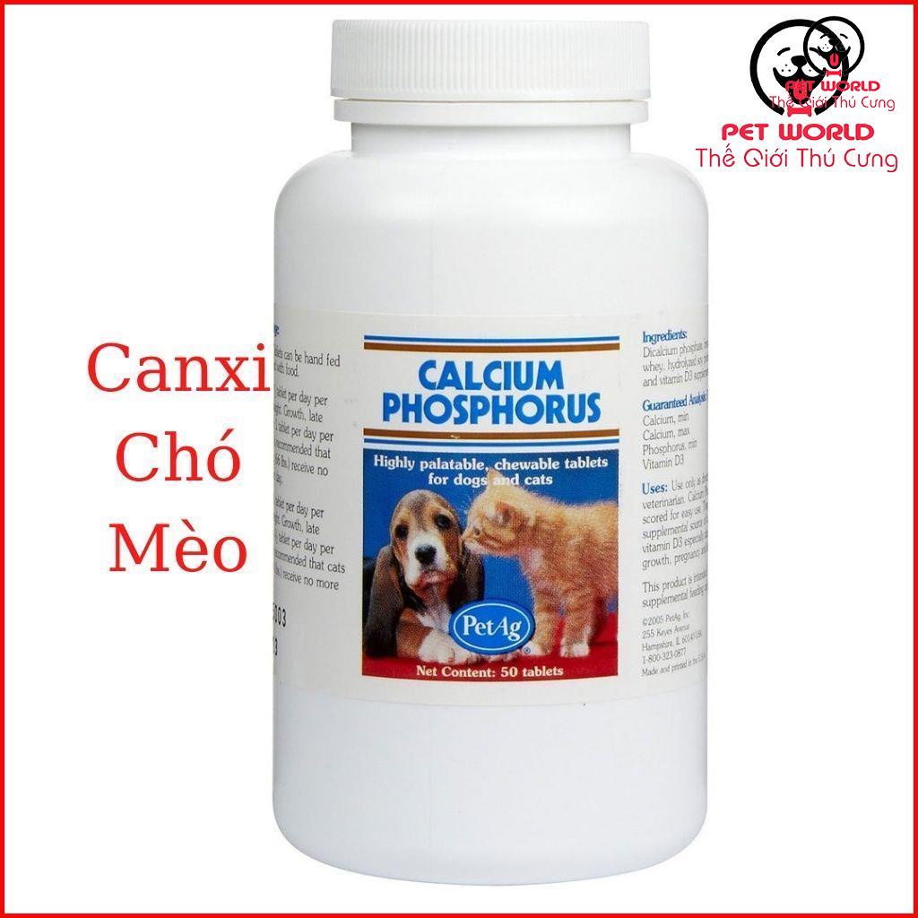 CALCIUM PHOSPHORUS - Thuốc bổ sung canxi dành cho chó mèo