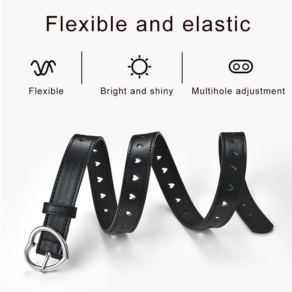 Thắt Lưng Có Khóa Hình Trái Tim Dễ Thương Cho Bé