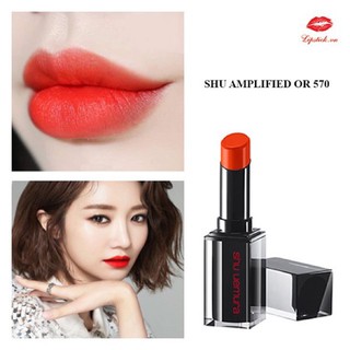 Son Shu Uemura Màu M OR 570 Đỏ Cam Rất Đẹp