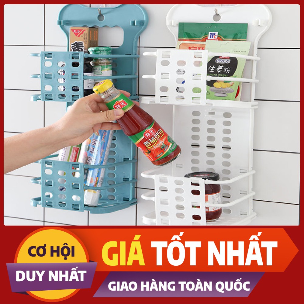 Giỏ Treo Đồ Đa Năng 2 Tầng Gấp Gọn