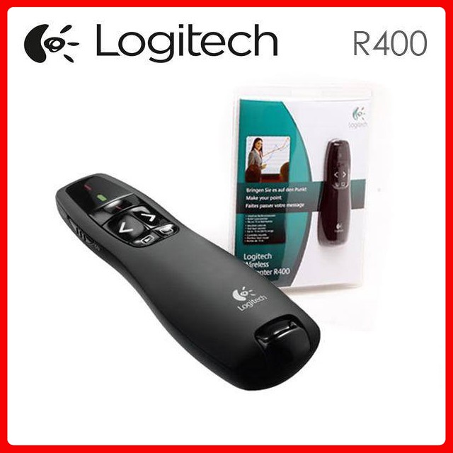 Bút trình chiếu Logitech R400 - BH 12 Tháng