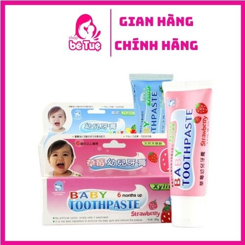 Kem Đánh Răng KUKU Duckbill 50g Cho Bé Từ 6 Tháng Tuổi