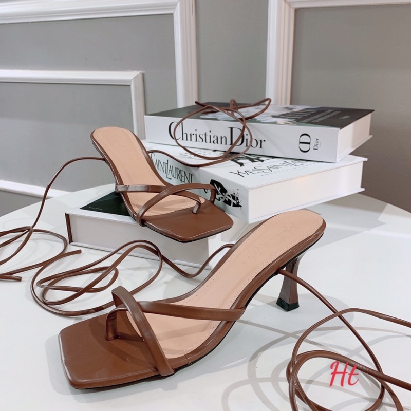 ❄️♥️HÀNG CÓ SẴN ♥️❄️SANDANL CHIẾN BINH GÓT NHỌN 7Cm